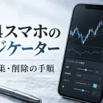 MT4スマホ版のインジケーター追加・削除方法｜色の変更とカスタム指標の注意点