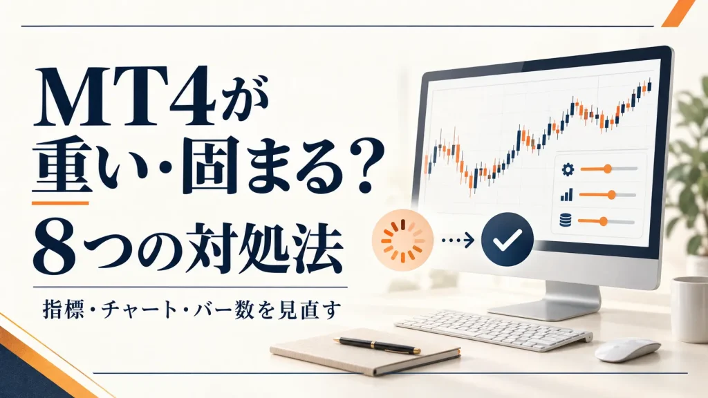 MT4が重い・固まるとき