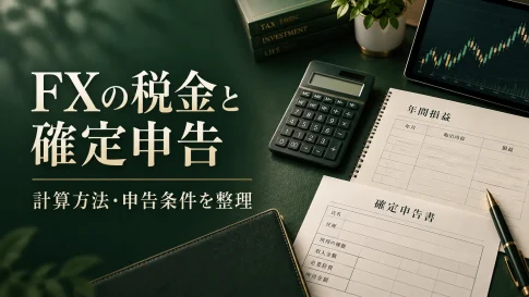 FXの税金と確定申告|計算方法・20万円の条件・会社に知られる可能性
