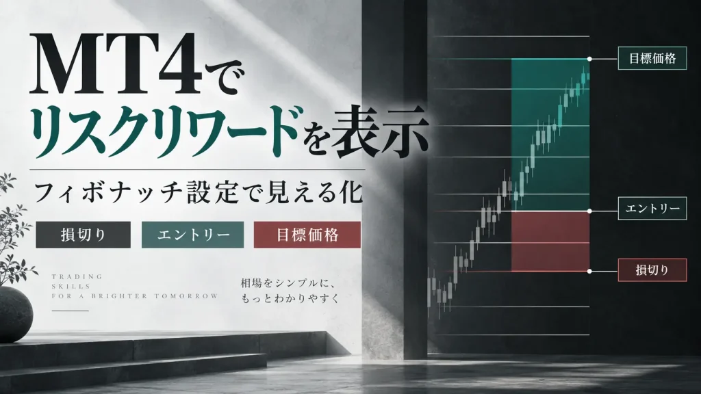MT4でリスクリワードを表示する