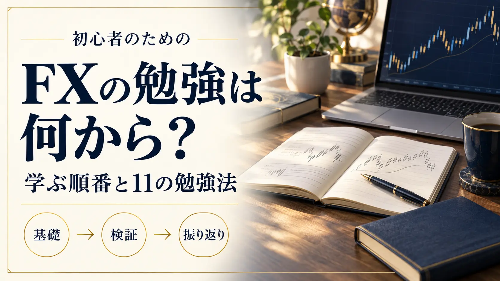 FXの勉強の進め方を整理する
