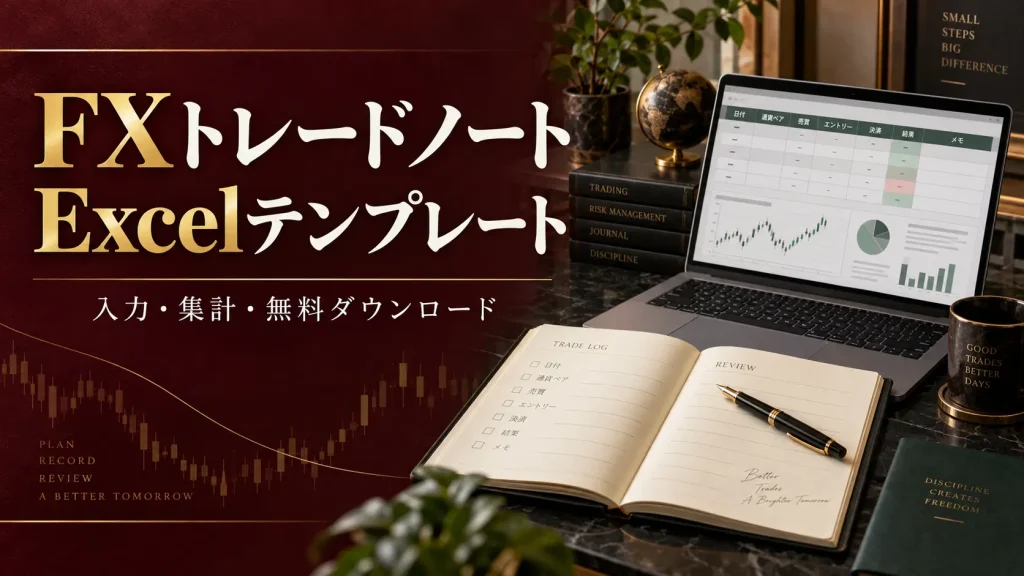 トレードノートのテンプレートを使う