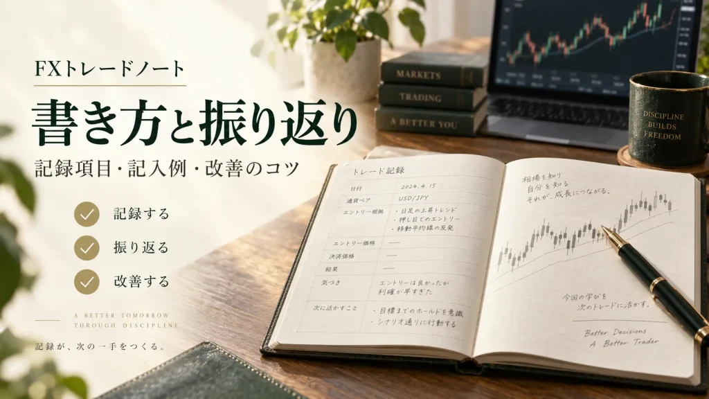トレードノートの書き方