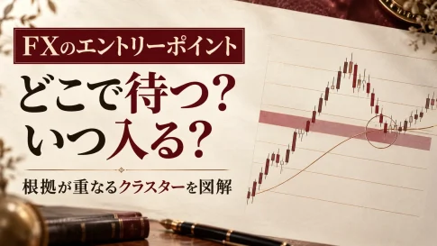 FXのエントリーポイントとタイミングの決め方｜クラスターの見つけ方を図解