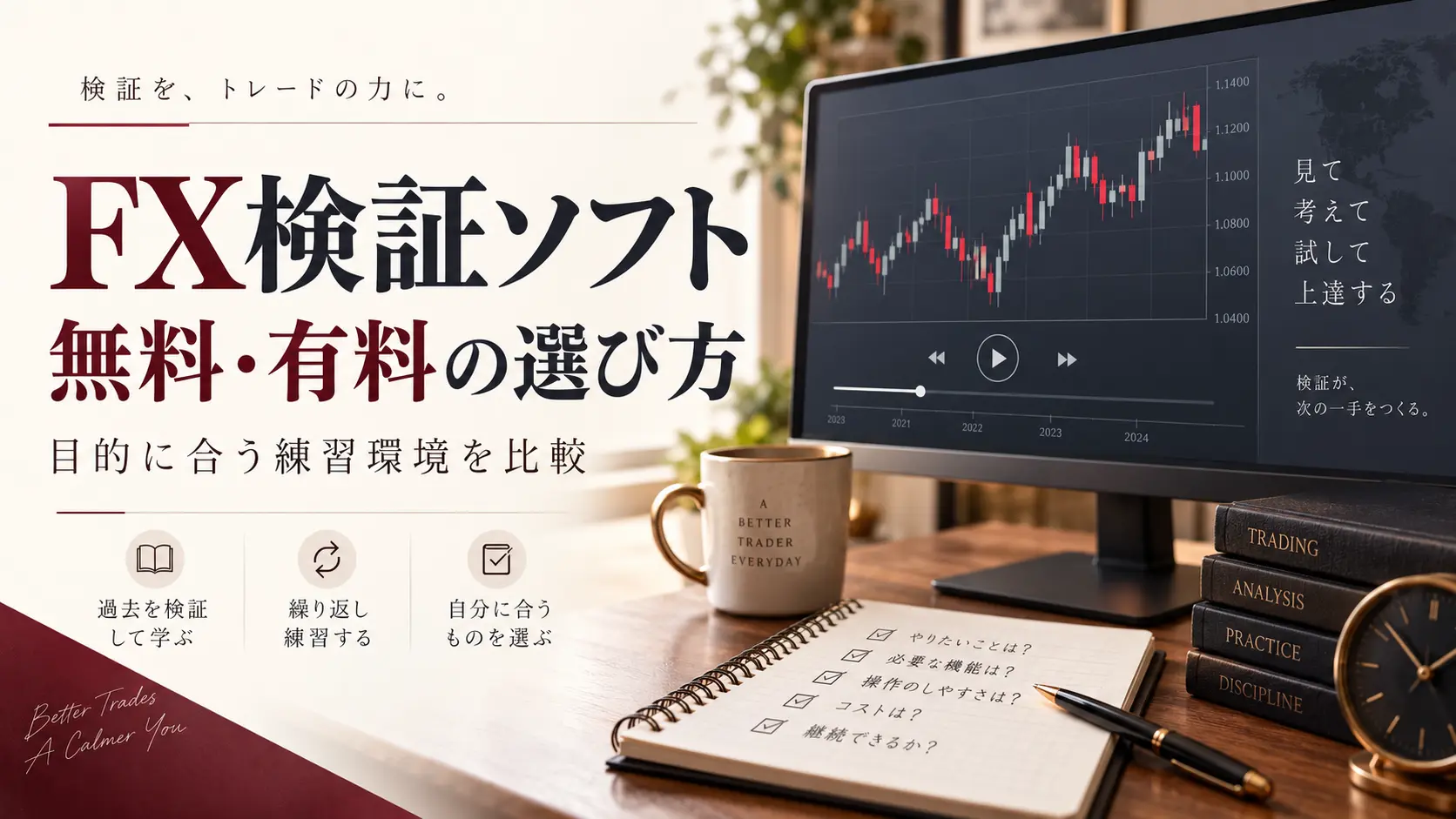 検証ソフトの選び方を知る