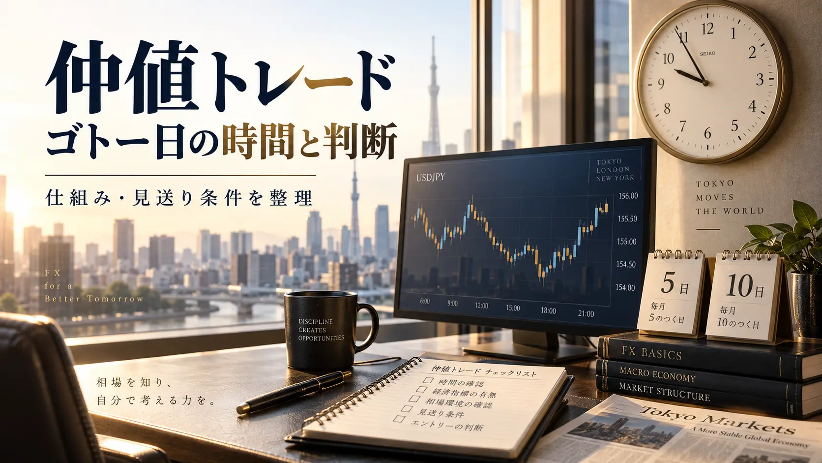 仲値・ゴトー日に注目する手法