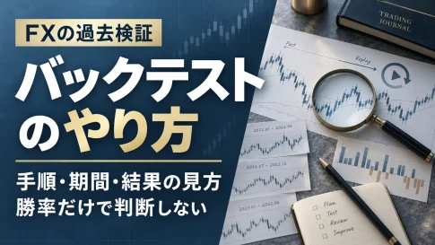 FXバックテストのやり方|過去検証の手順・期間と結果の見方