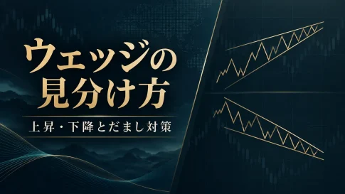 FXウェッジの見分け方｜上昇・下降の違いとブレイクのだまし対策
